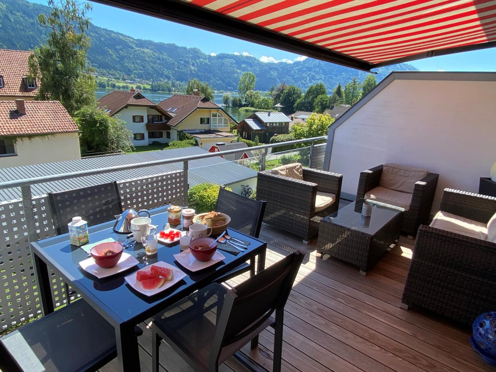 Fewo Mit Seeblick Bodensdorf Exteriér fotografie